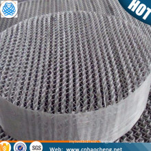 60 mesh Metal Wire Gauze Structured Packing For Distillation Column